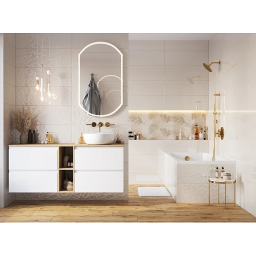 Раковина накладная Церсанит Moduo 40 Ring 63569 белая